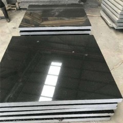 Polished Absolute black  granite tiles  60x60